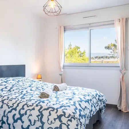 Eden Bleu, Parking, Piscine, Tennis Et Soleil Antibes